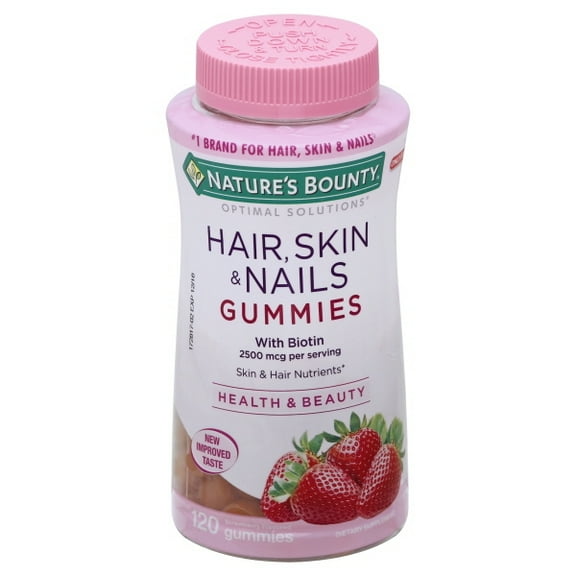 Natures Bounty Natures Bounty Optimal Solutions Hair, Skin & Nails, 120 ea