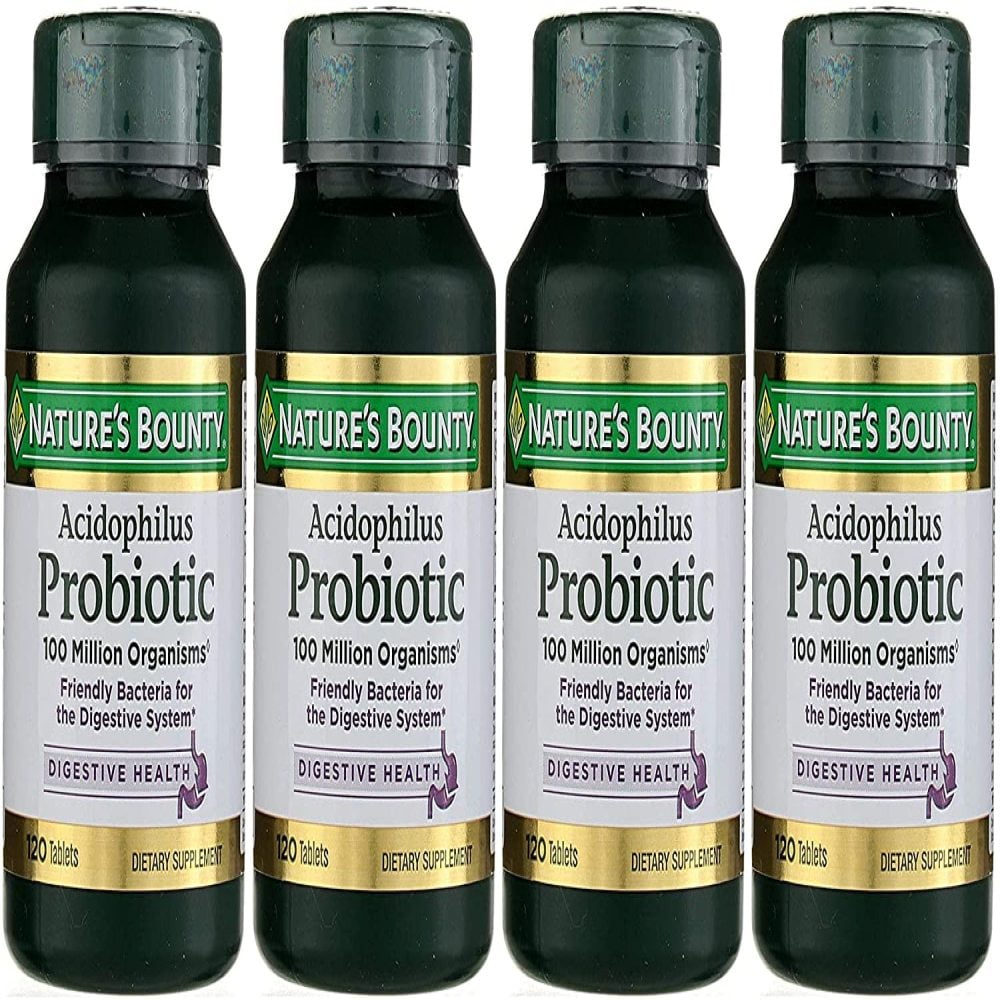 "Natures Bounty Probiotics Dietary Supplement, Supports Digestive and