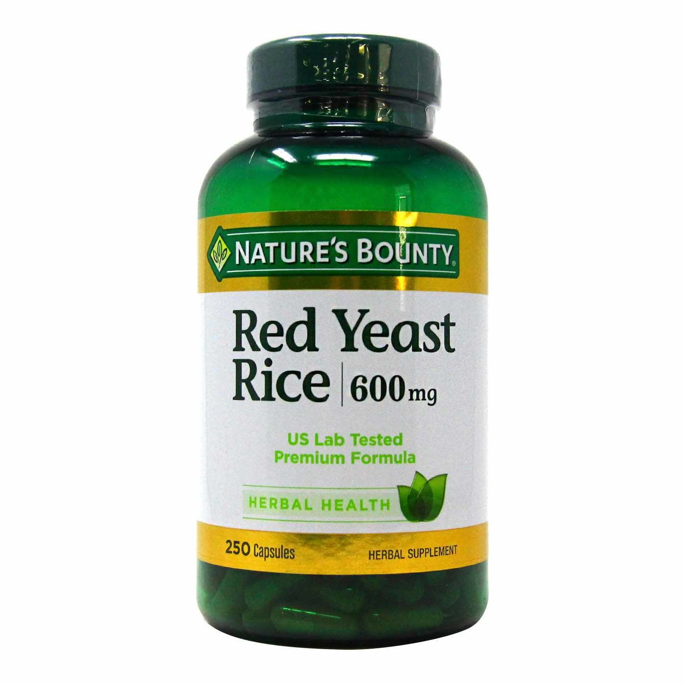 Natures Bounty Red Yeast Rice 600 Mg 250 Capsules
