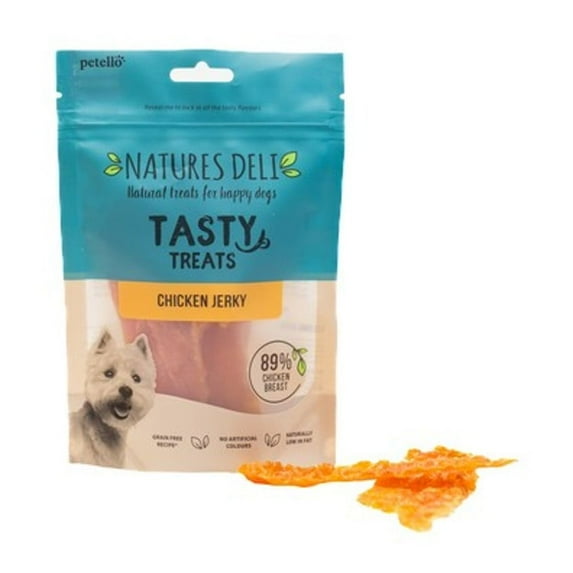 Natures Deli Chicken Jerky 100g Case of 10