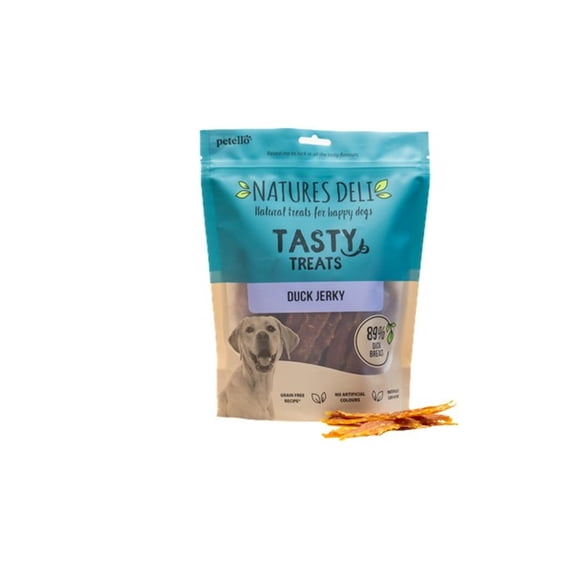 Natures Deli Duck Jerky 500g Case of 4