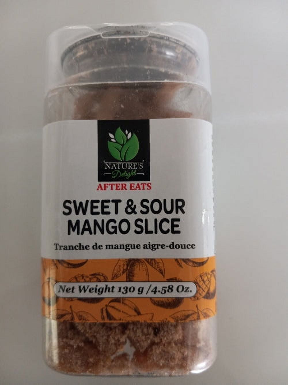 Natures Delight Sweet & Sour Mango Slice 4.58oz(130g)