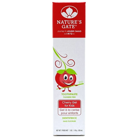 Nature's Gate Toothpaste Cherry Gel for Kids