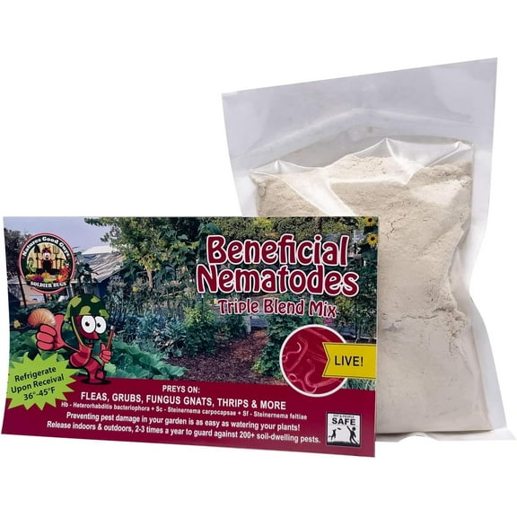 Natures Good Guys - Triple Blend Beneficial Nematodes HB+SC+SF (250 Million)