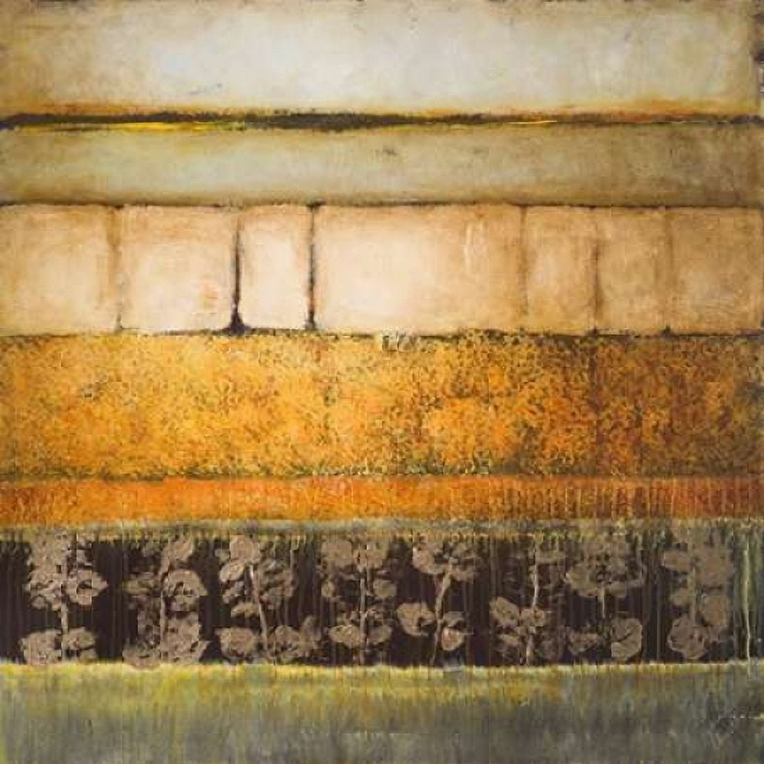 Natures Interlude Square I Canvas Art - Lanie Loreth (24 x 24)