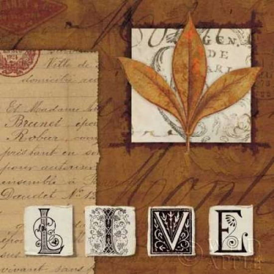 Natures Journal - Live Canvas Art - Wild Apple Portfolio (24 x 24)