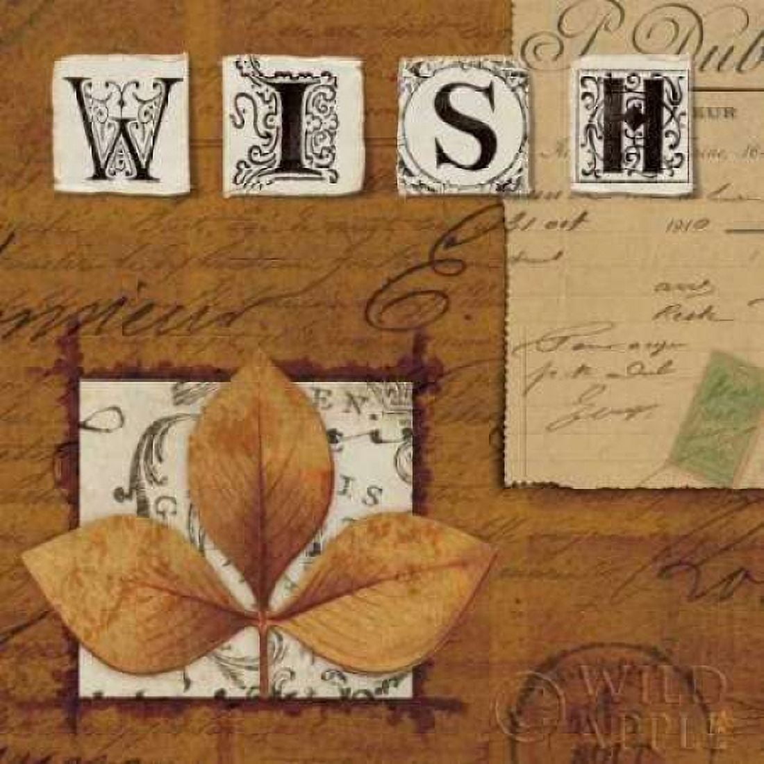 Natures Journal - Wish Canvas Art - Wild Apple Portfolio (24 x 24)