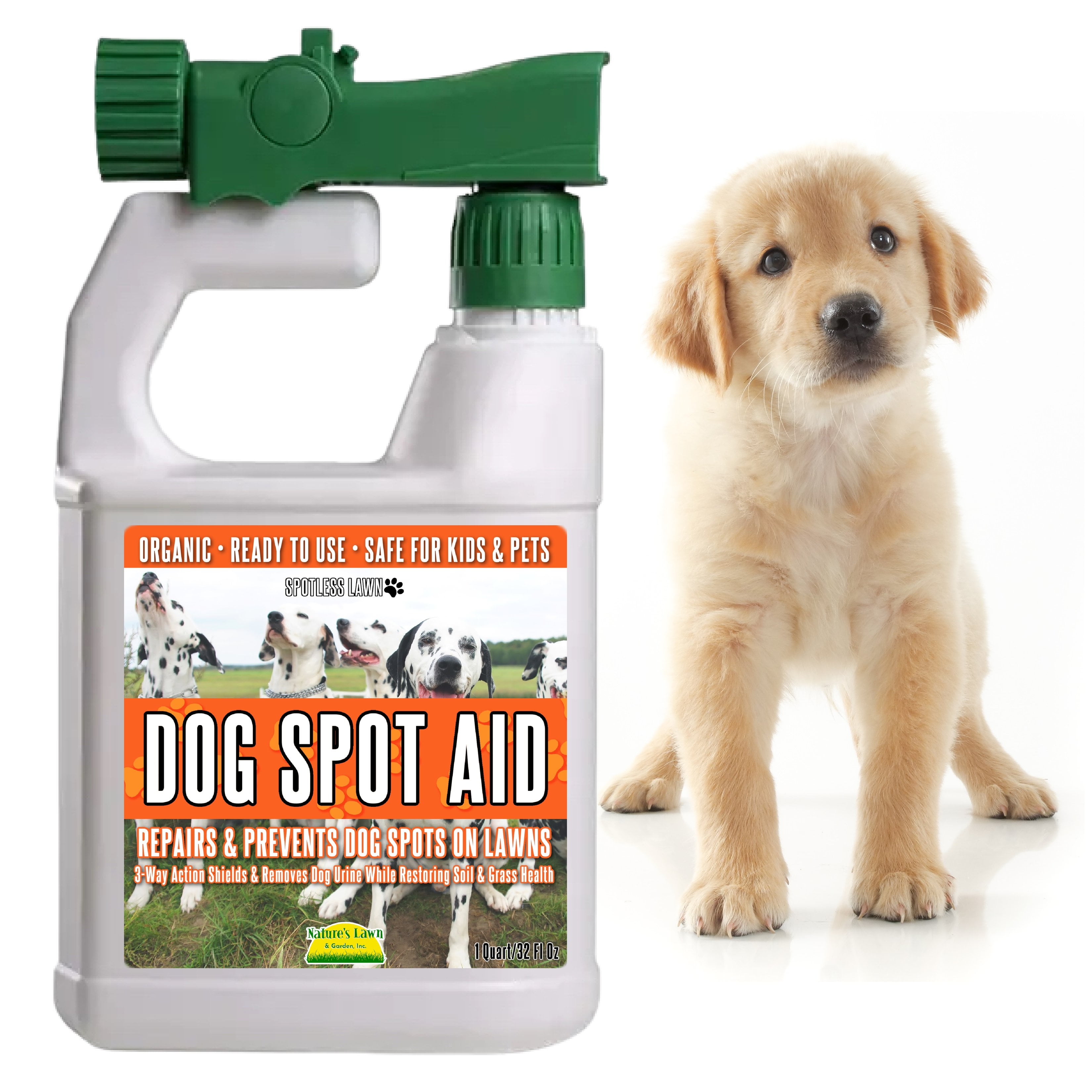 Natures Lawn & Garden Spotless Lawn Natural Dog Spot Aid, Urine
