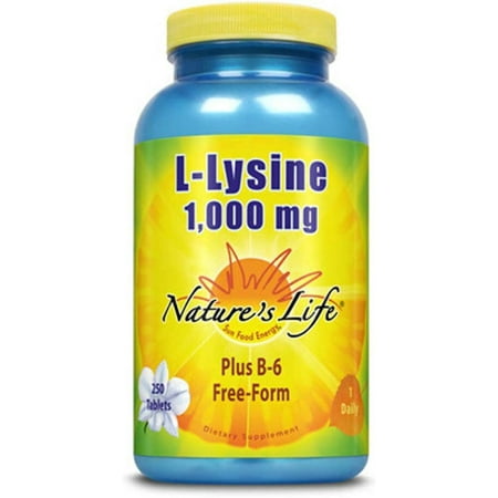 Natures Life - L-Lysine, Tablet (Btl-Plastic) 1000mg 250ct