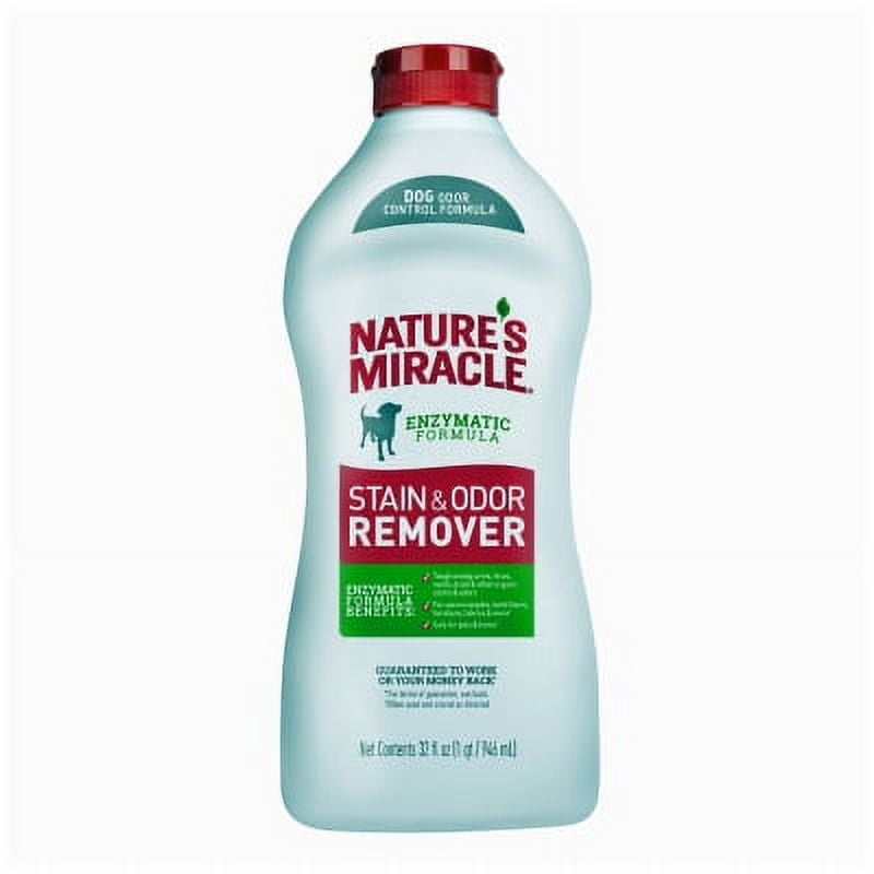 Natures Miracle 32 OZ Stain Odor Remover Bio Enzymatic Formula Remov Each Walmart