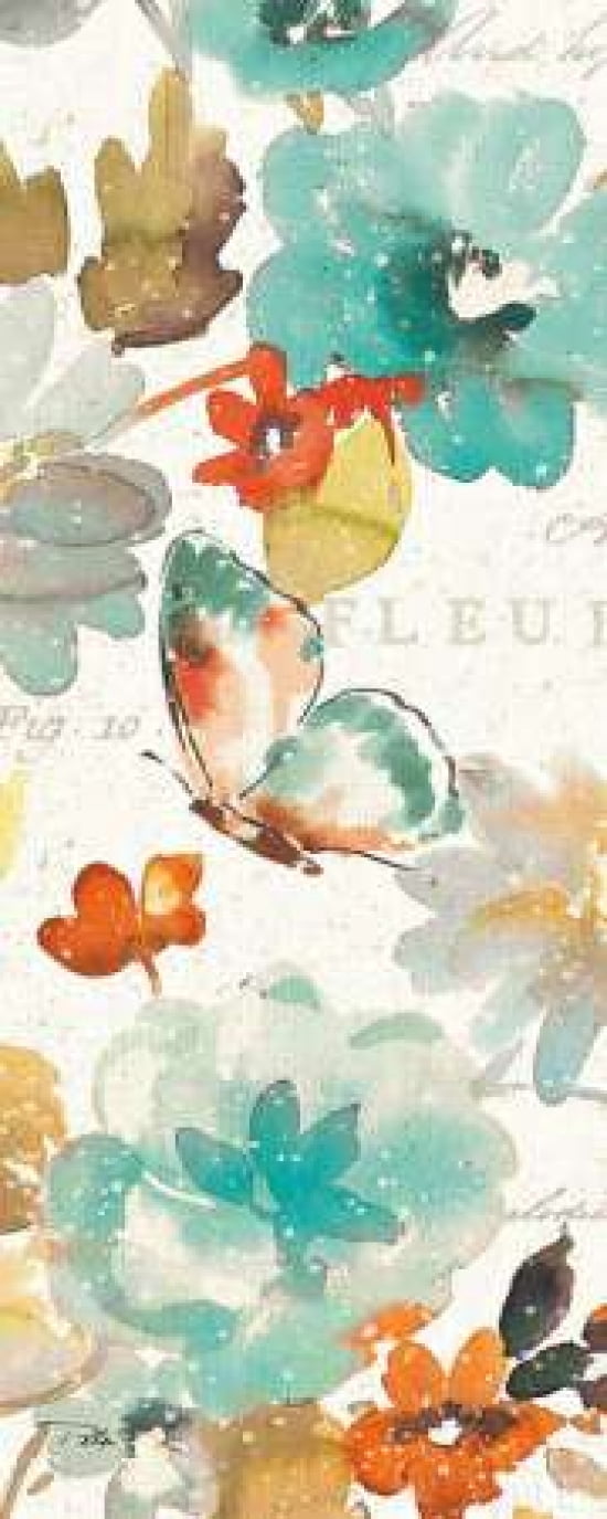 Natures Palette Panel I Canvas Art - Pela (24 x 48)