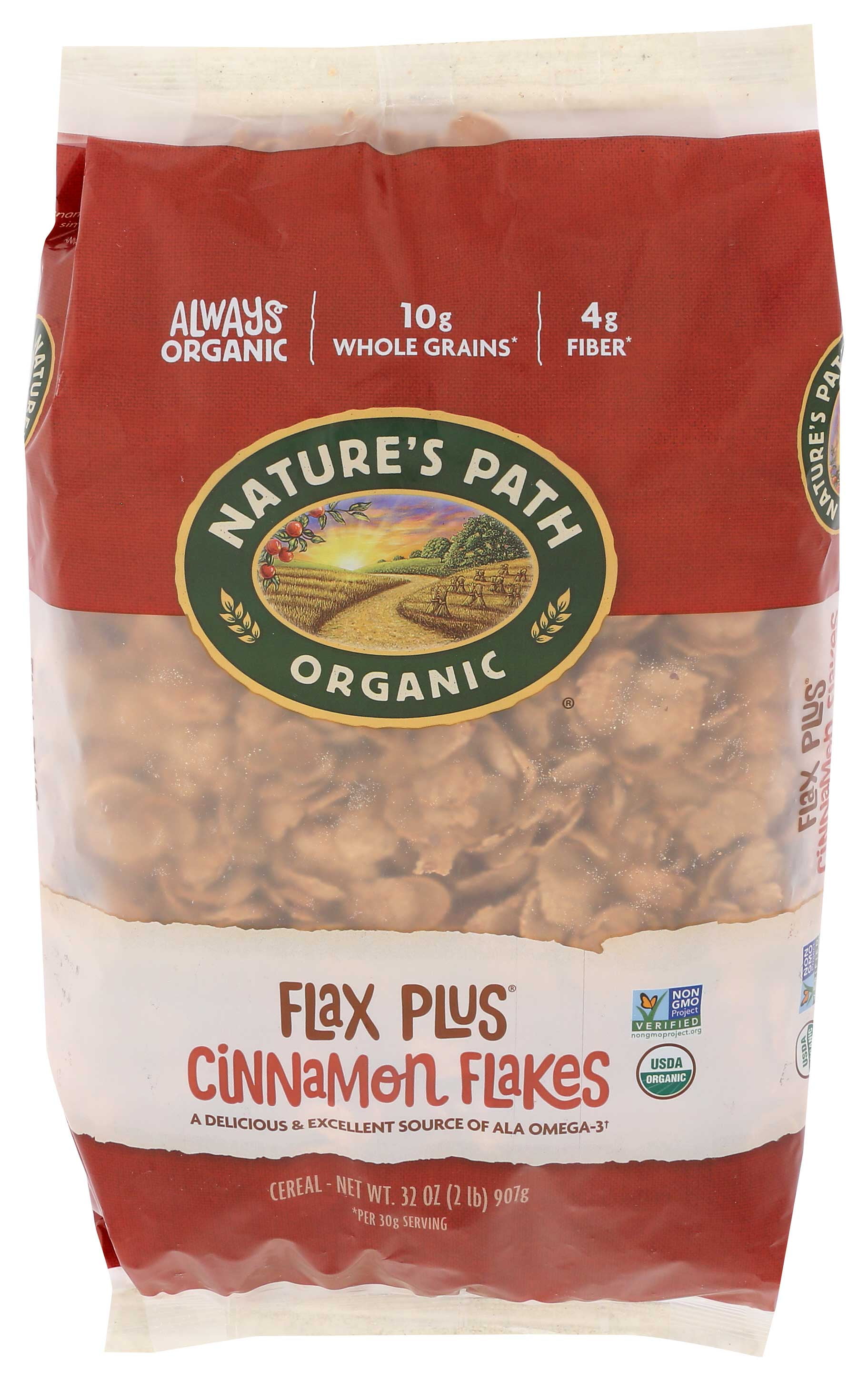Natures Path Organic Flax Plus with Cinnamon Flax Cereal, 32 Ounce 6