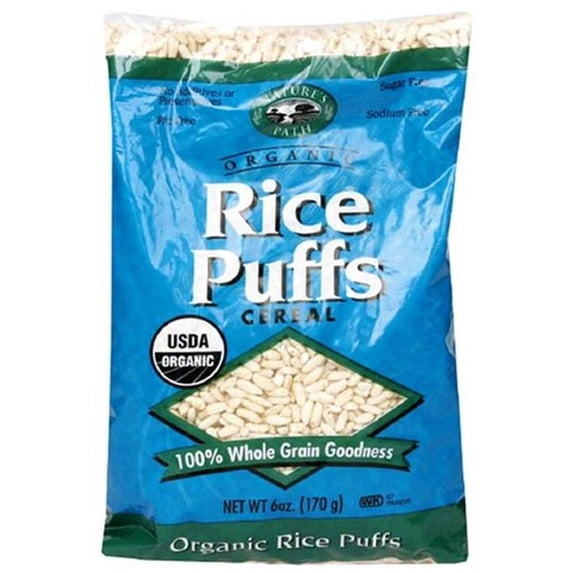 Natures Path Organic Puffed Rice Cereal