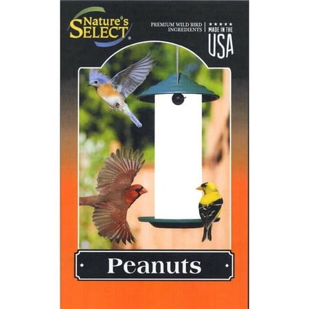 Natures Select Ingredients 25 lbs Peanut Pickouts Raw Wild Bird Feed