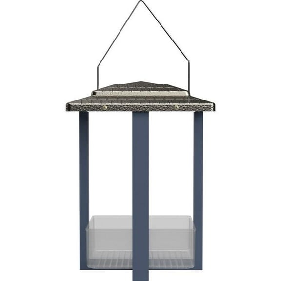 Natures Way FLY-2S Fly in Hanging Metal Fly Through Bird Feeder - Blue - 4 Cup - Case of 2