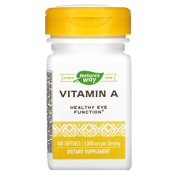 Natures Way Natures Way Vitamin A, 100 ea