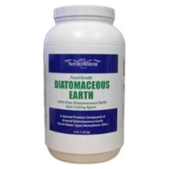 Natures Wisdom Food Grade Diatomaceous Earth 3 lb. Jar