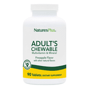 NaturesPlus Adults Multivitamin, Pineapple - 90 Chewables - 90 Servings