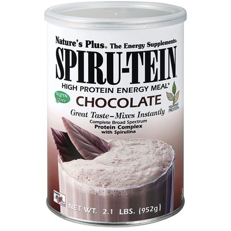 NaturesPlus Spiru-Tein High Protein Energy Meal Shake Chocolate -- 2.1 lbs