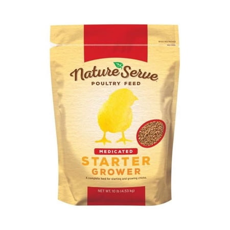 Natureserve 101110 10 lbs. Chicken Starter Medicated Feed