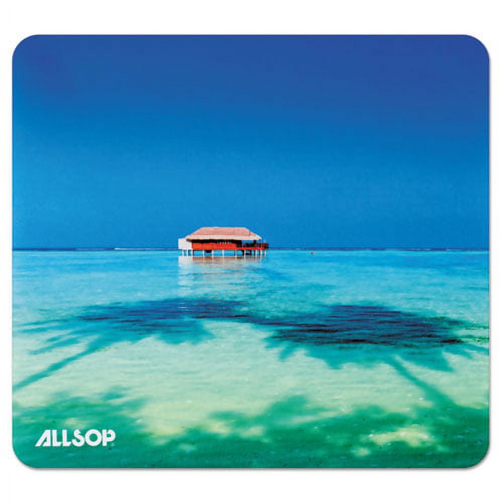 Naturesmart Mouse Pad, 8.5 x 8, Tropical Maldives Design Naturesmart Mouse Pad, 8.5 x 8, Tropical Maldives Design