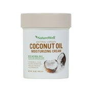 Naturewell Extra Virgin Coconut Oil Moisturizing Cream, 16 oz