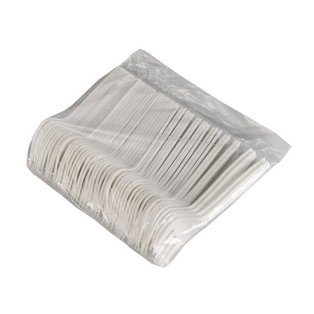 Compostable Disposable Forks (1000 Pack) | for Cafeterias & Clinics