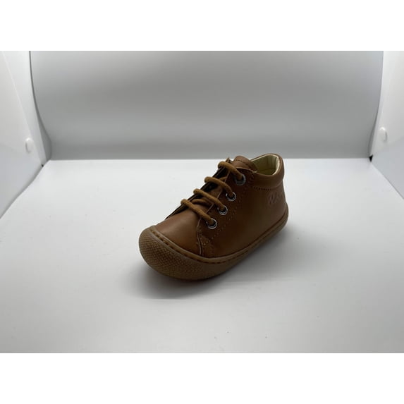 Naturino Cocoon Cognac Baby Laces Soft Walker