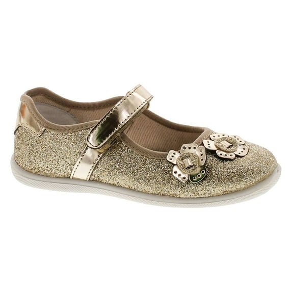 Naturino Girls 7920 Metallic Dress Fashion Flats Shoes