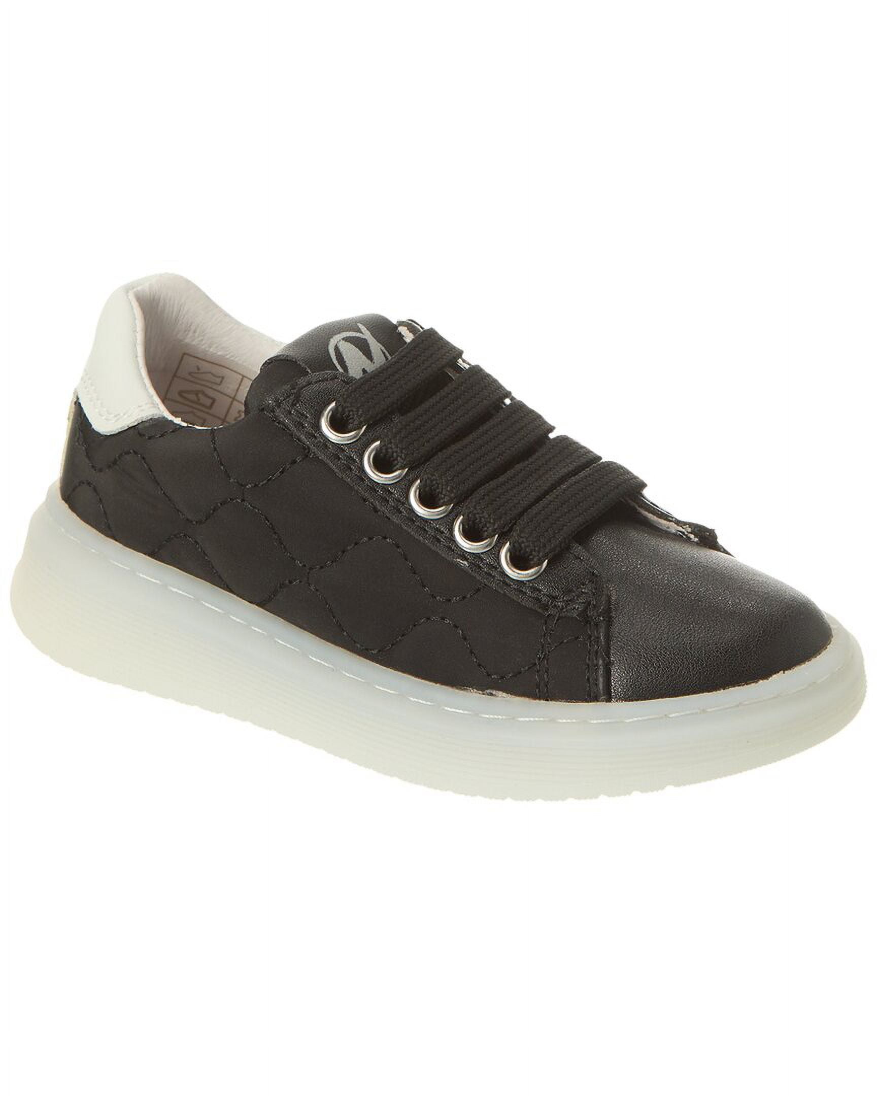 Naturino Meria Zip Sneaker, 34, Black