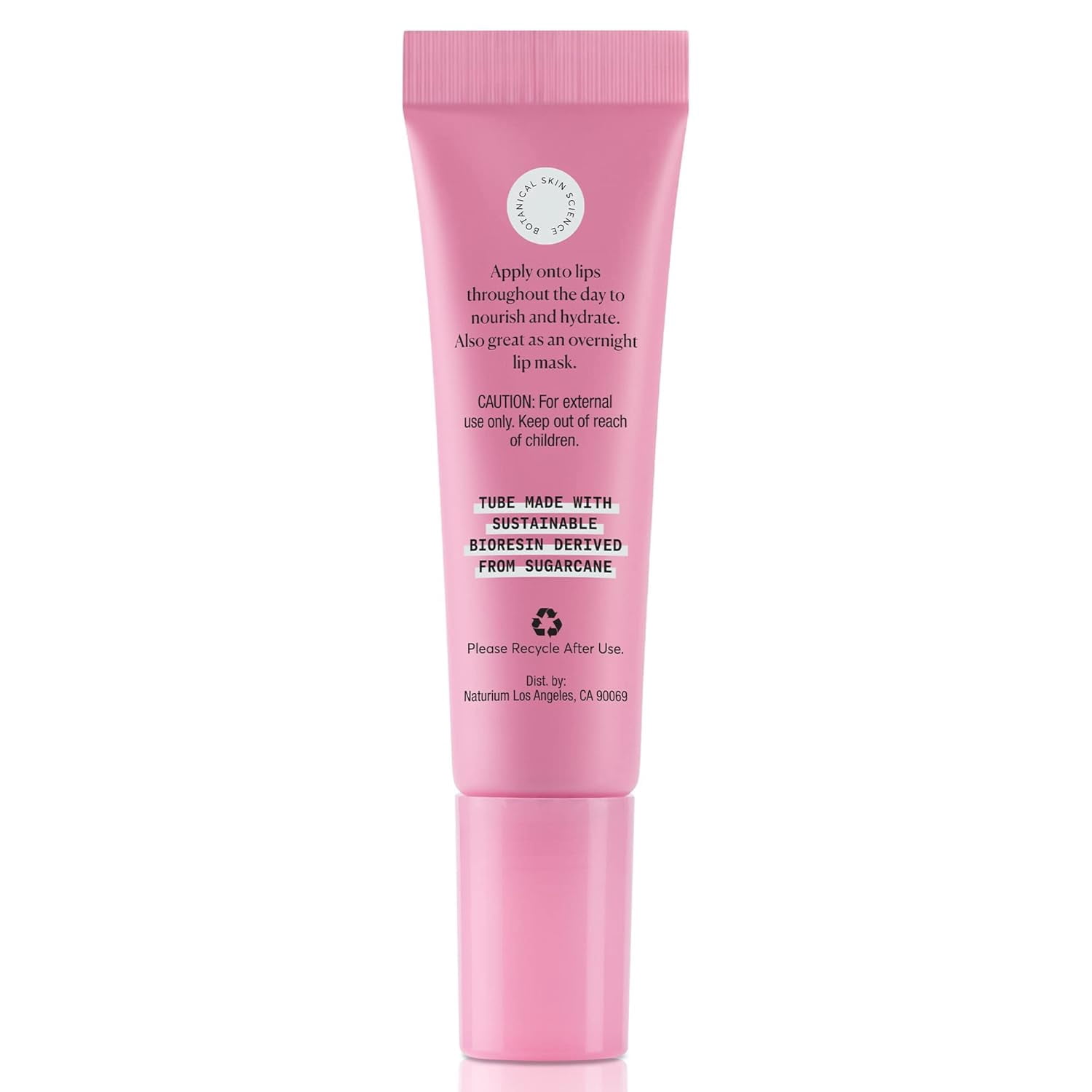 Naturium Phyto-Glow Lip Balm with Shea Butter & Squalane, Camellia, 0.34 fl oz