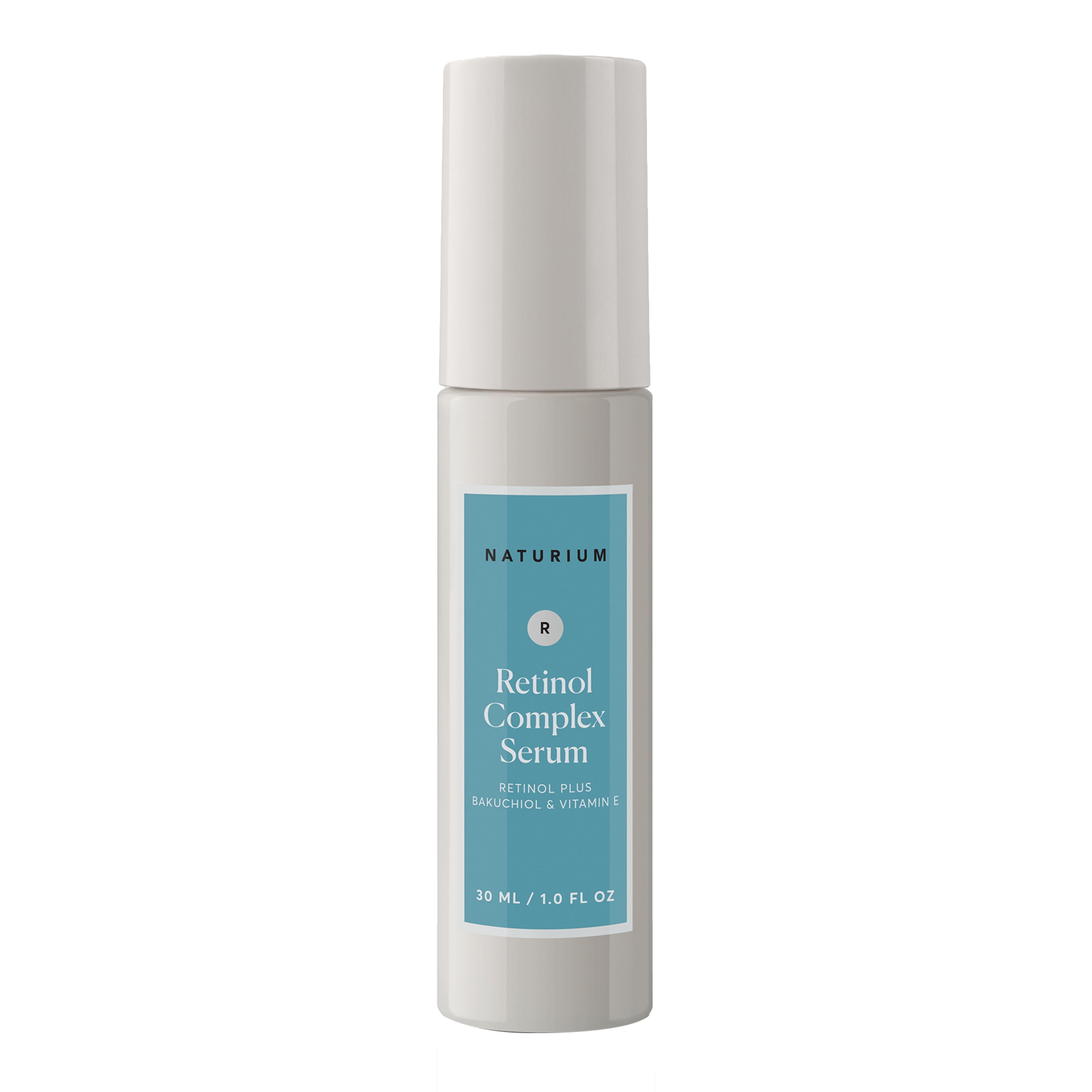Naturium Retinol Complex Serum, Encapsulated Retinols & Bakuchiol, Refining & Smoothing Facial Serum, 1 fl oz
