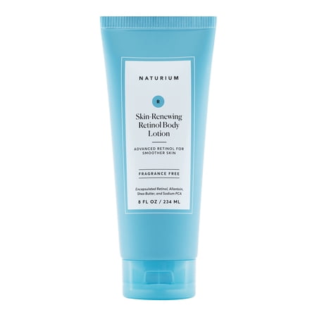 Naturium Skin-Renewing Retinol Body Lotion, Advanced Firming Anti-Aging Skin Care, with Encapsulated Retinol & Shea Butter, 8 fl oz