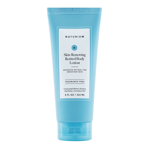 Naturium Skin-Renewing Retinol Body Lotion, Advanced Firming Anti-Aging Skin Care, with Encapsulated Retinol & Shea Butter, 8 fl oz