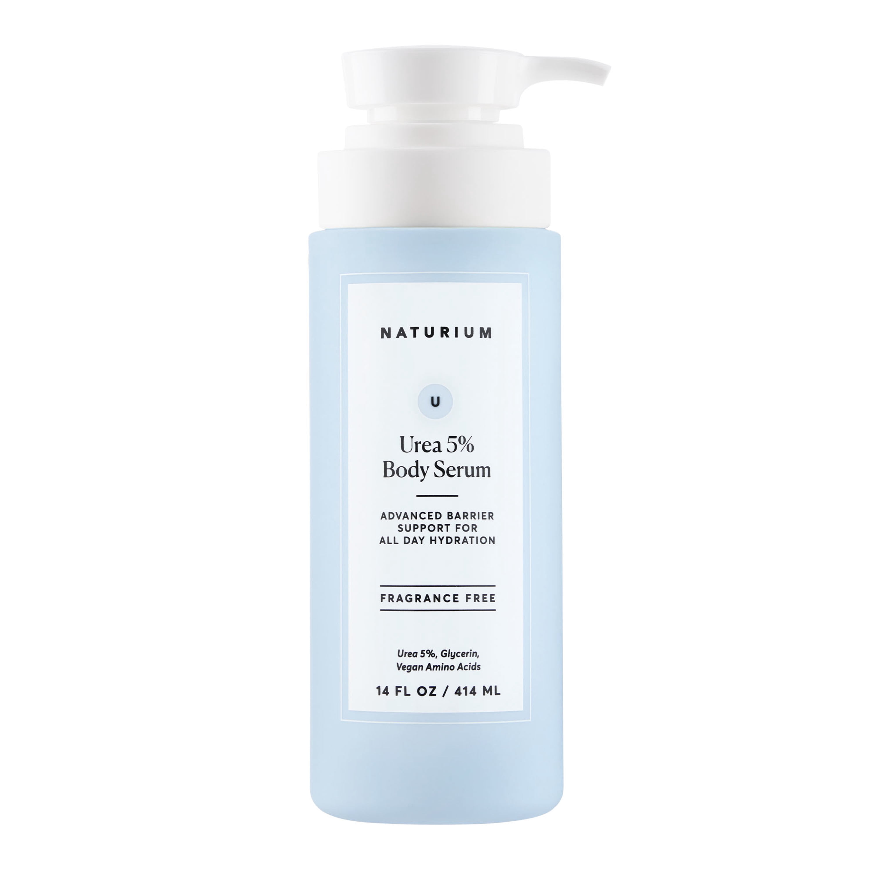 Naturium Urea 5% Body Serum, Lightweight, Hydrating Serum with Nourishing & Soothing Benefits for Barrier Support, Vegan & Cruelty-Free, 14 fl oz