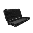 thumbnail image 1 of Naturnest Rifle Case, Hard Case Rifle Case with Pre-cut Foams, 35 in Gun Storage with Wheels Heavy Duty PP Cargo Box Lockable, 1 of 1