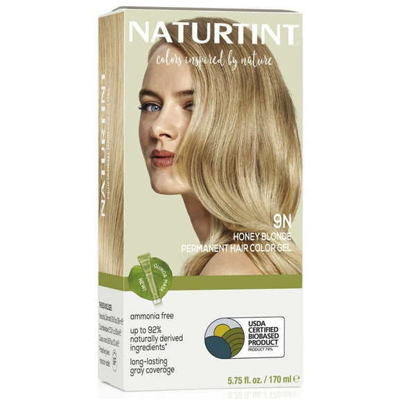 Naturtint 9N Honey Blonde Permanent Hair Color, 1 Pack (Packaging May Vary)