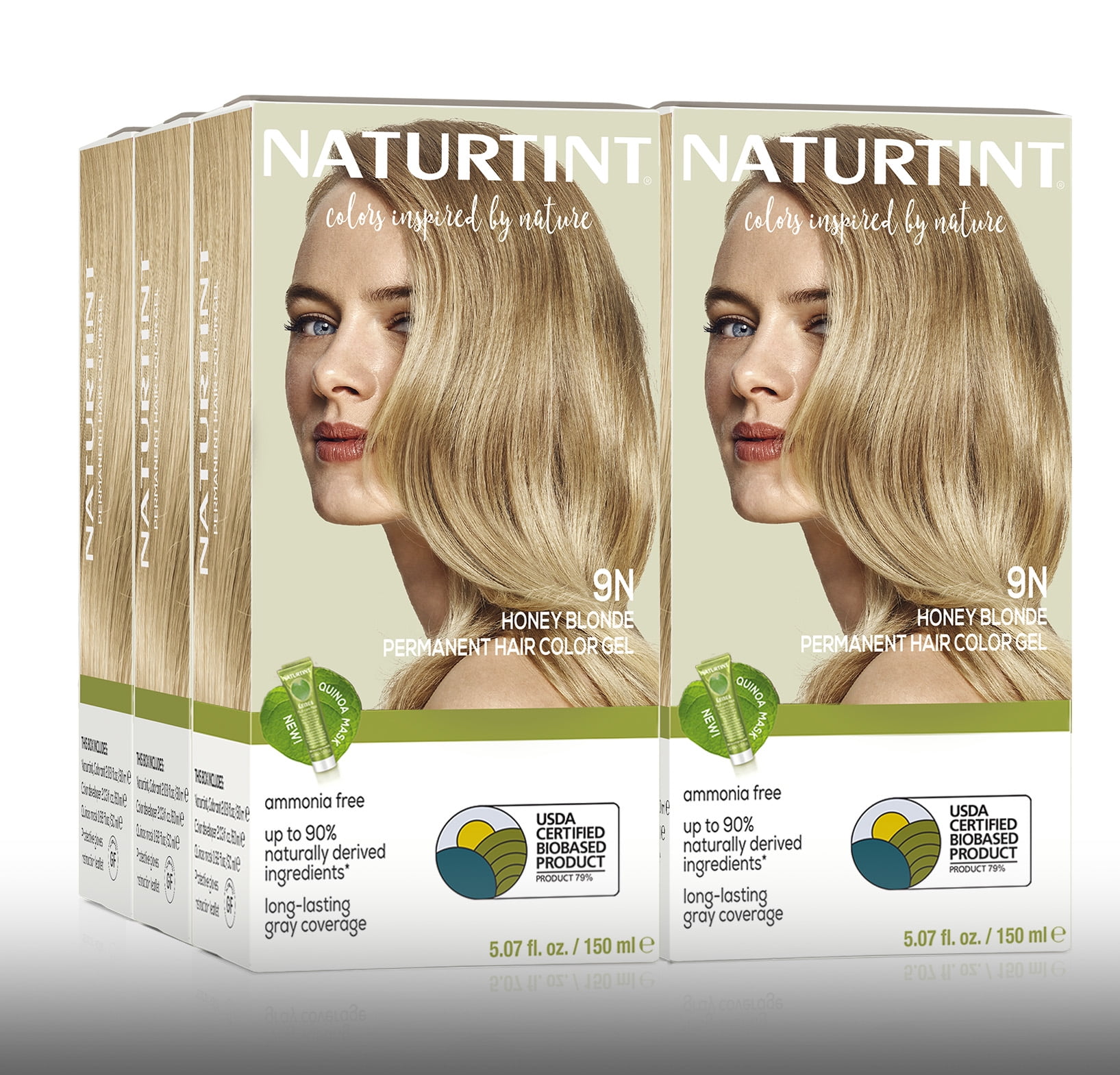Naturtint, Hair Color, 9N Honey Blonde, Permanent, 6 Pack - Walmart.com