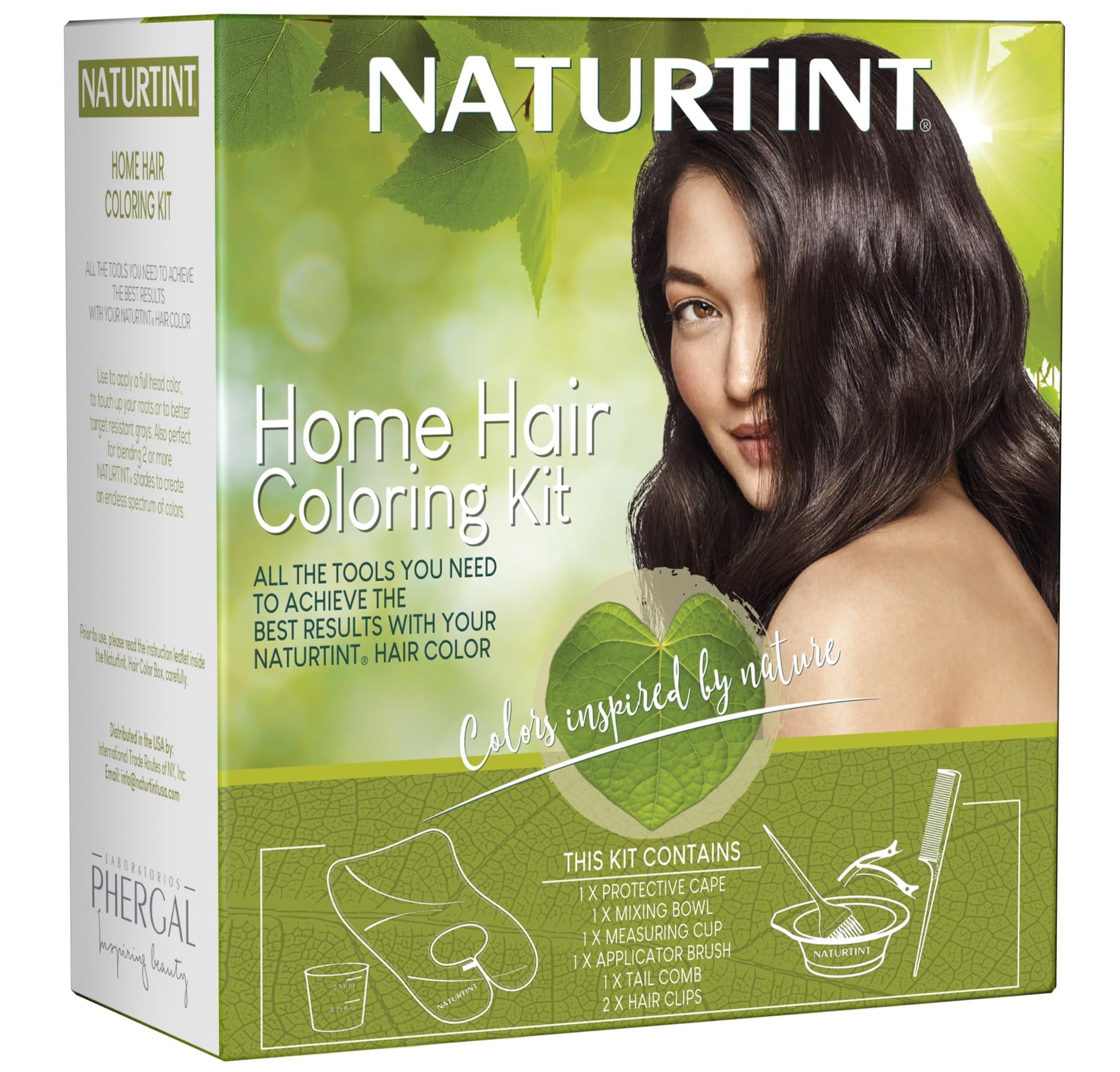 Naturtint Home Hair Coloring Kit - 6-Piece, Reusable, Hair Color ...