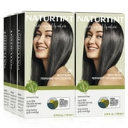 Naturtint Permanent Hair Color 1N Ebony Black - Pack of 6