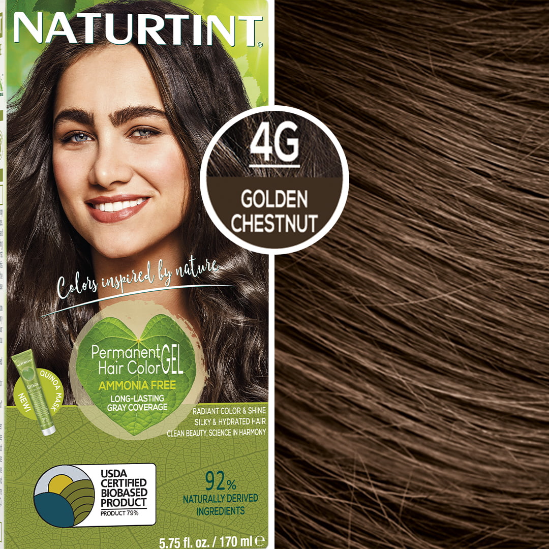 Naturtint Permanent Hair Color 4G Golden Chestnut - Walmart.com