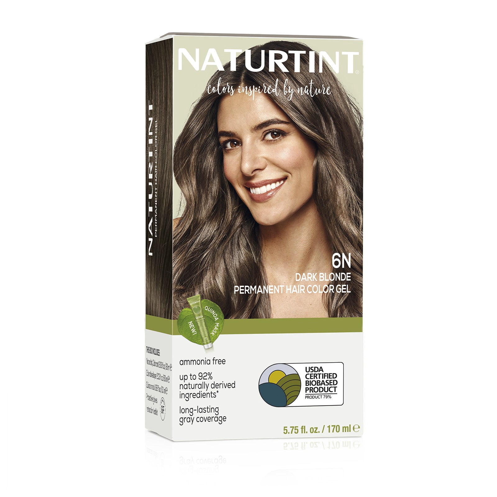 Naturtint Permanent Hair Color 6N Dark Blonde (Packaging may vary