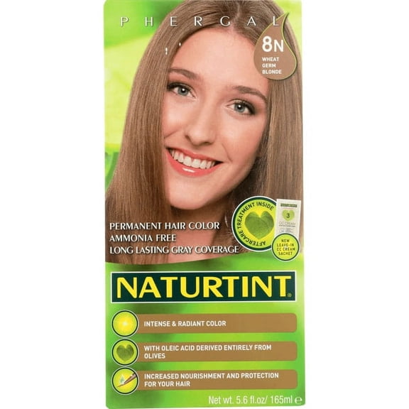 Naturtint Permanent Hair Color - 8N Wheat Germ Blonde 1 Box