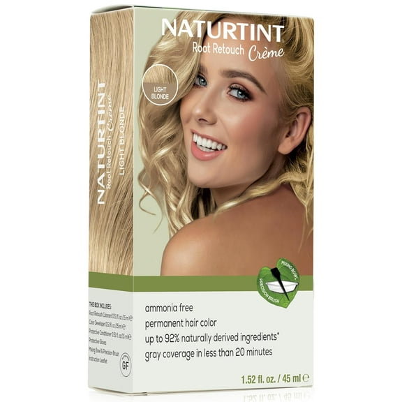 Naturtint Root Retouch Creme 9N Light Blonde Hair Color Kit, 1.52 Oz..