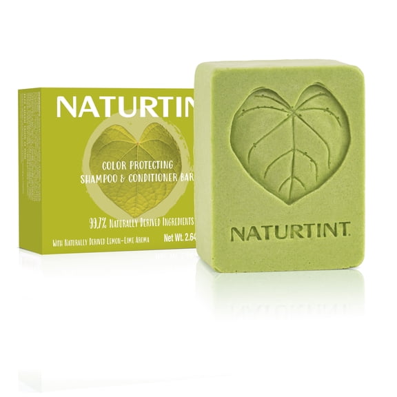 Naturtint Shampoo and Conditioner Bars - Color Protecting Lemon Lime
