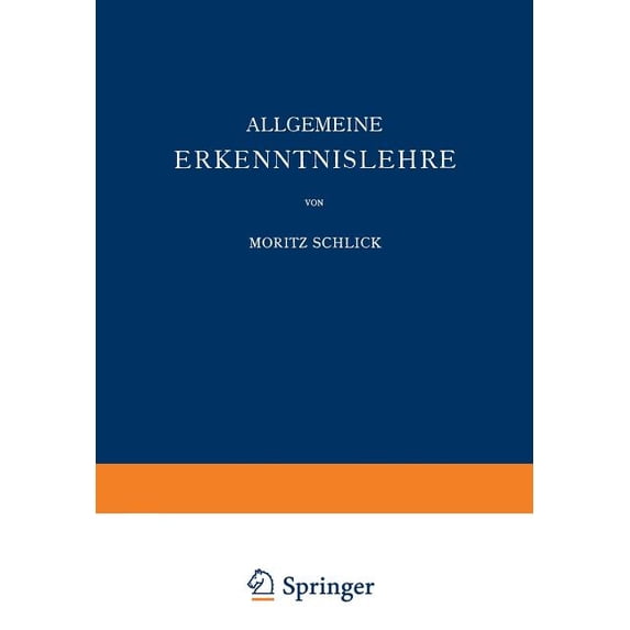 Naturwissenschaftliche Monographien Und Allgemeine Erkenntnislehre, Book 1, (Paperback)