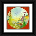 thumbnail image 1 of Naudin, Genevieve 12x12 Black Ornate Wood Framed with Double Matting Museum Art Print Titled - Le reve, 1 of 4