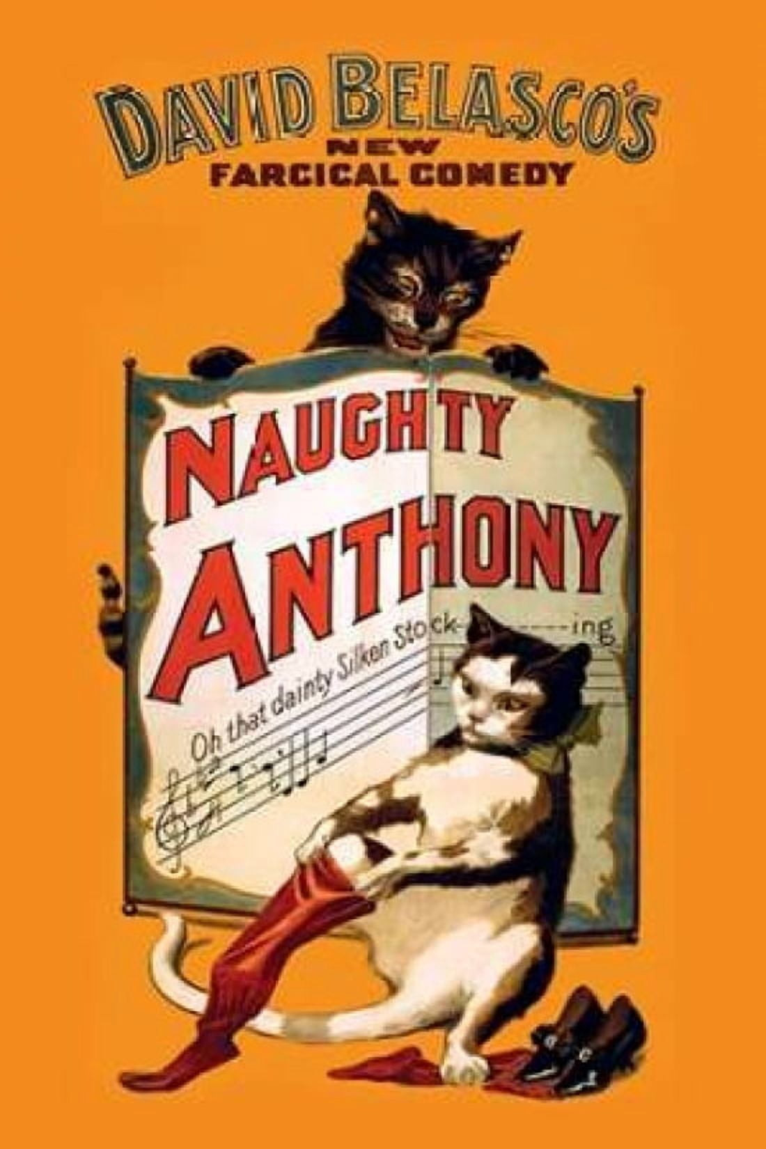 Naughty Anthony 1899 Canvas Art - Strobridge (12 x 18)