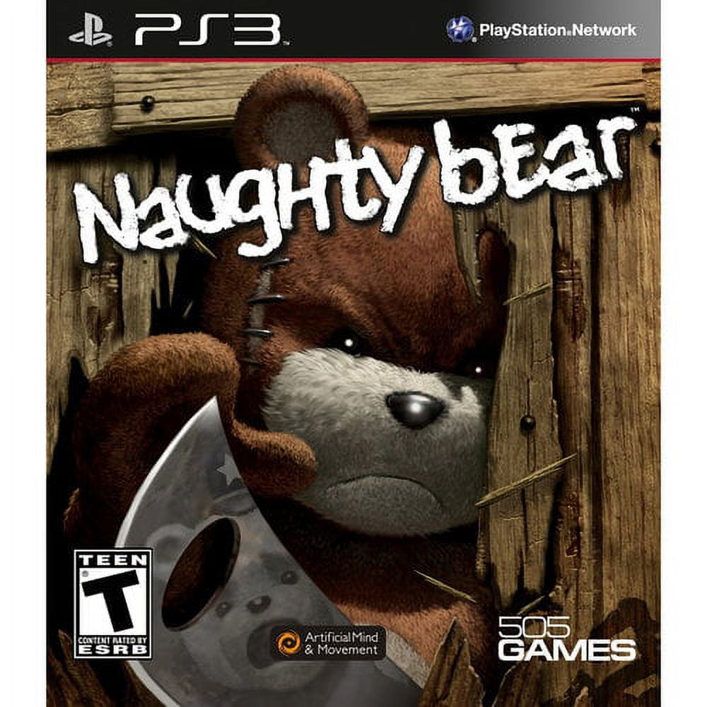 JEU PS3 RARE Naughty Bear PAL Fr Complet EUR 29,90