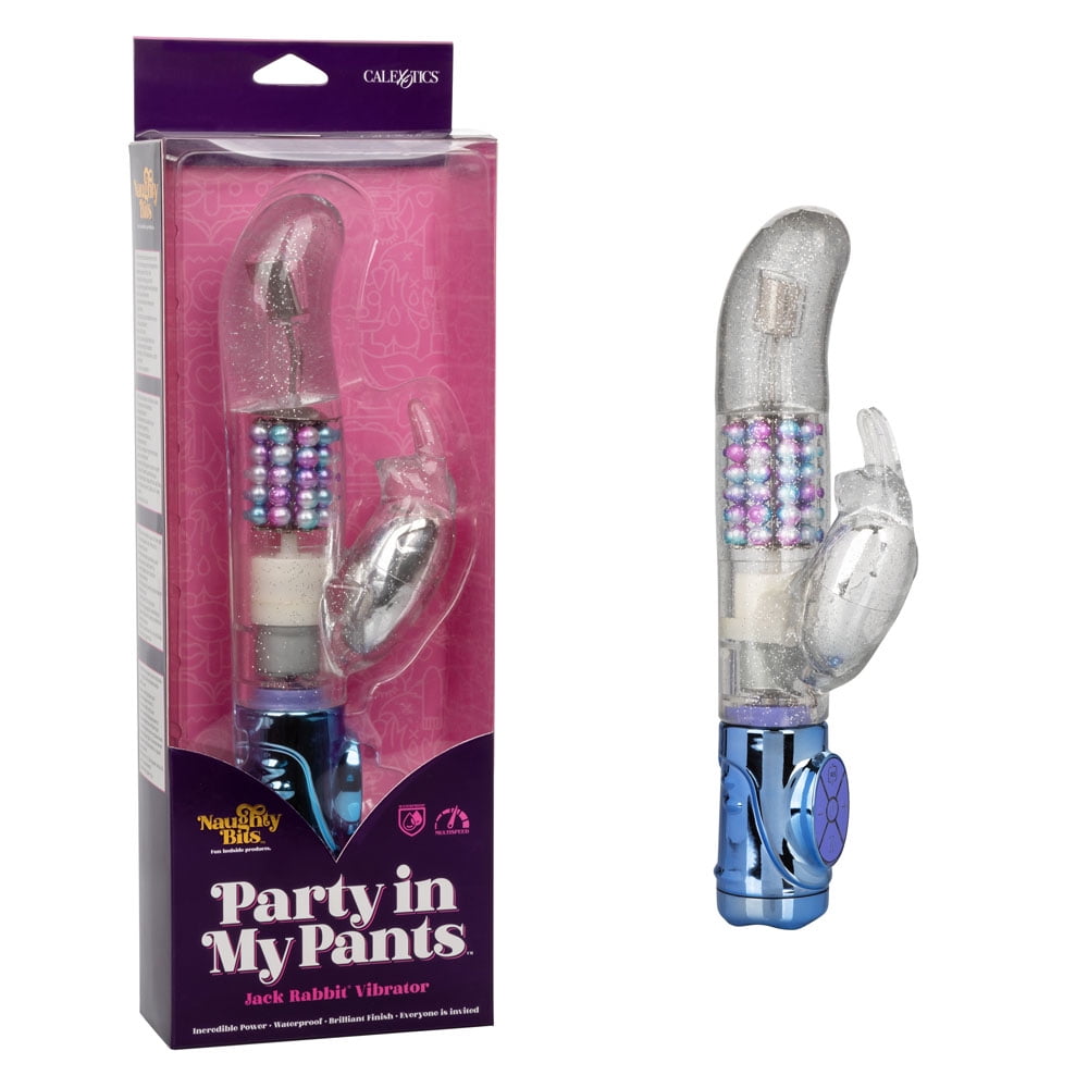 Naughty Bits Party in My Pants Jack Rabbit Vibrator pic photo